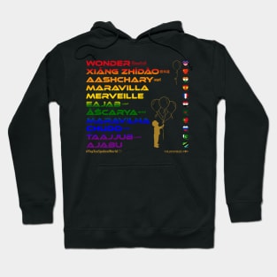 WONDER: Say ¿Qué? Top Ten Official (World) (Rainbow) Hoodie